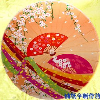 [Fly Eagle] Ϻ    Ķ   84cm/[ Fly Eagle ]   Paper Japanese Cherry Blossom Umbrellas Parasol Umbrella 84cm diameter